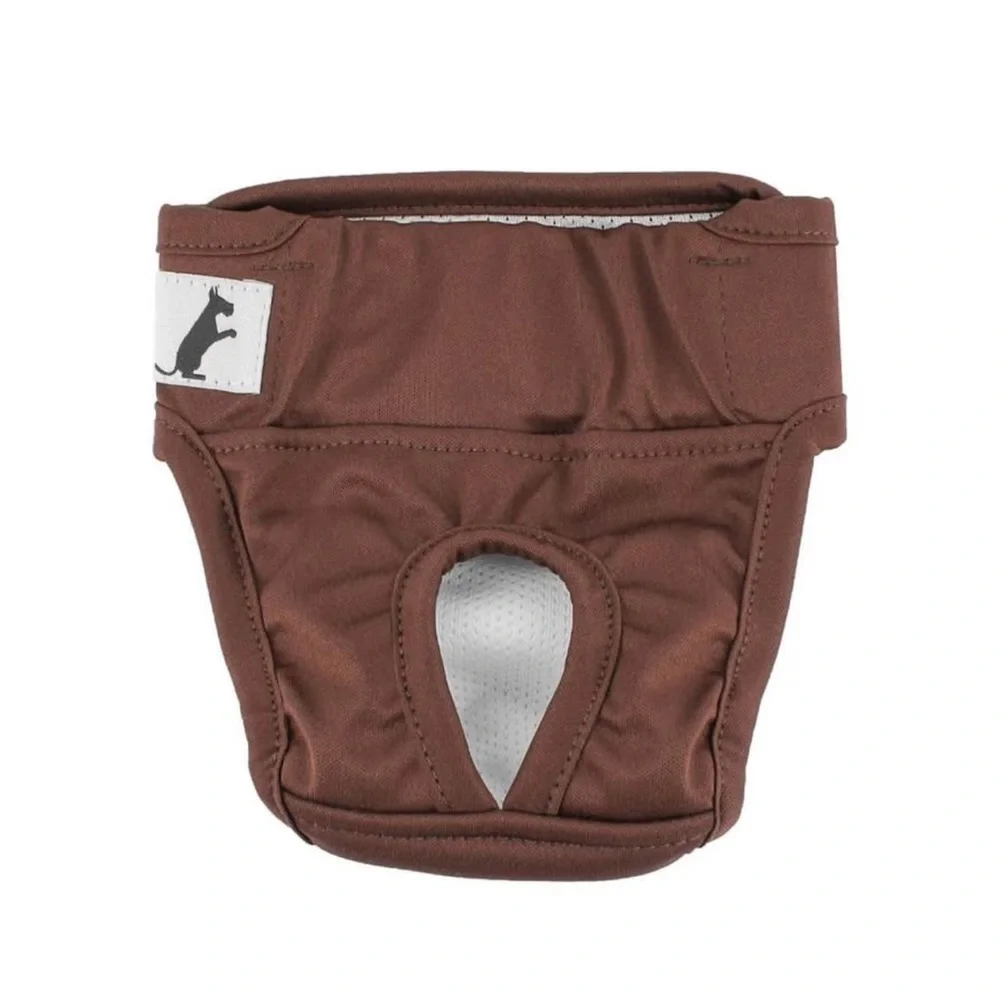 3 Pack Pet Sanitary Diaper Menstrual Pants Fastener Tape Comfortable Size M